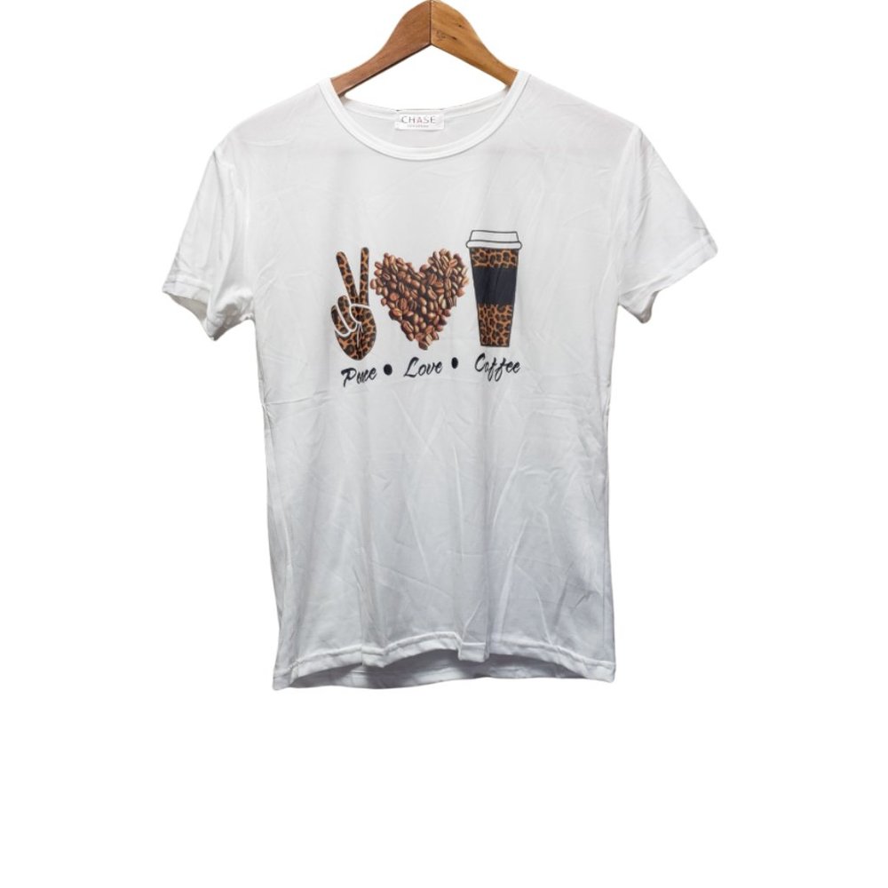 Peace Love Coffee t-shirt